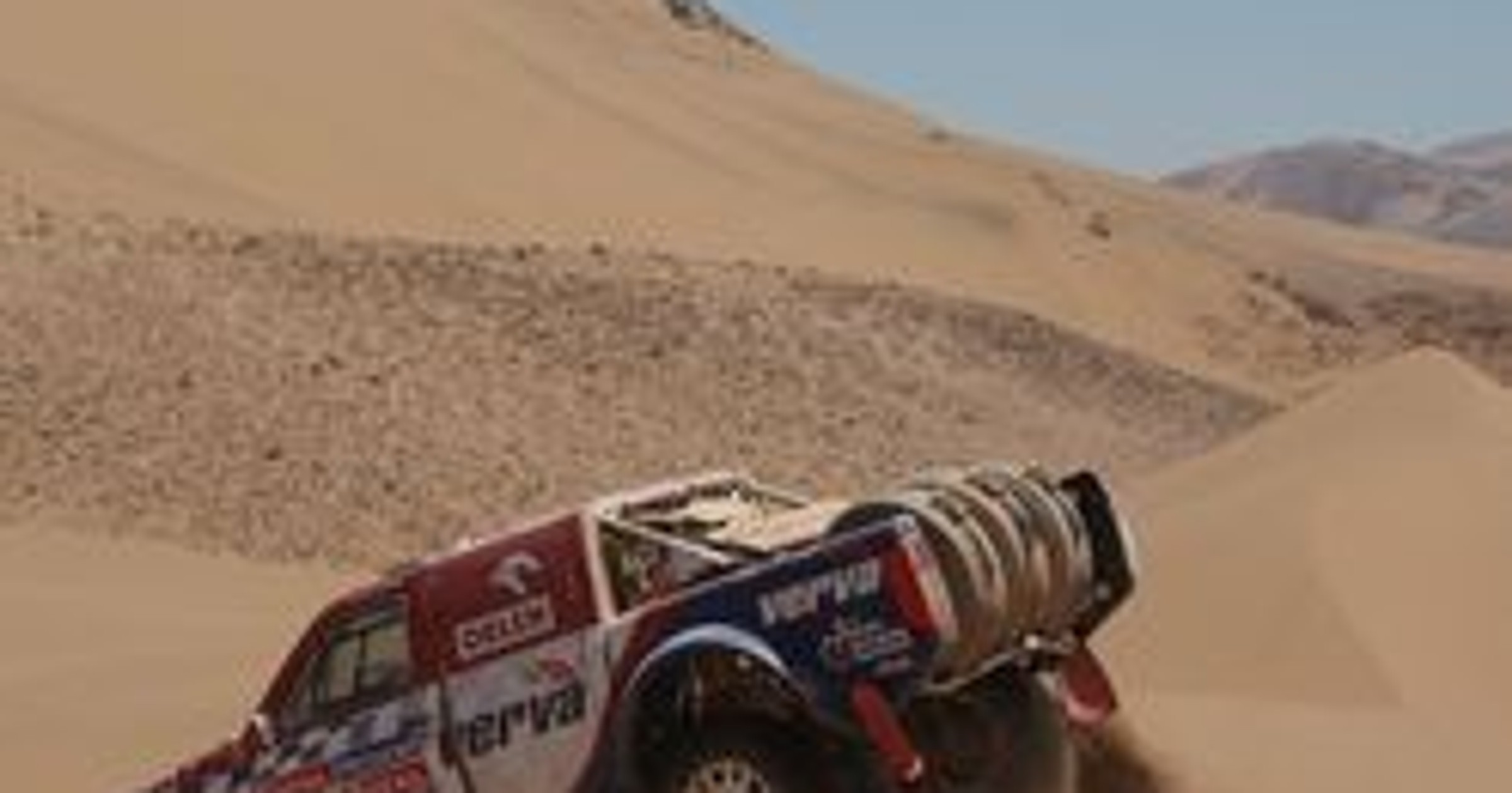 Rajd Dakar 2010: Hołowczyc siedzi i płacze na wydmach (9. etap)