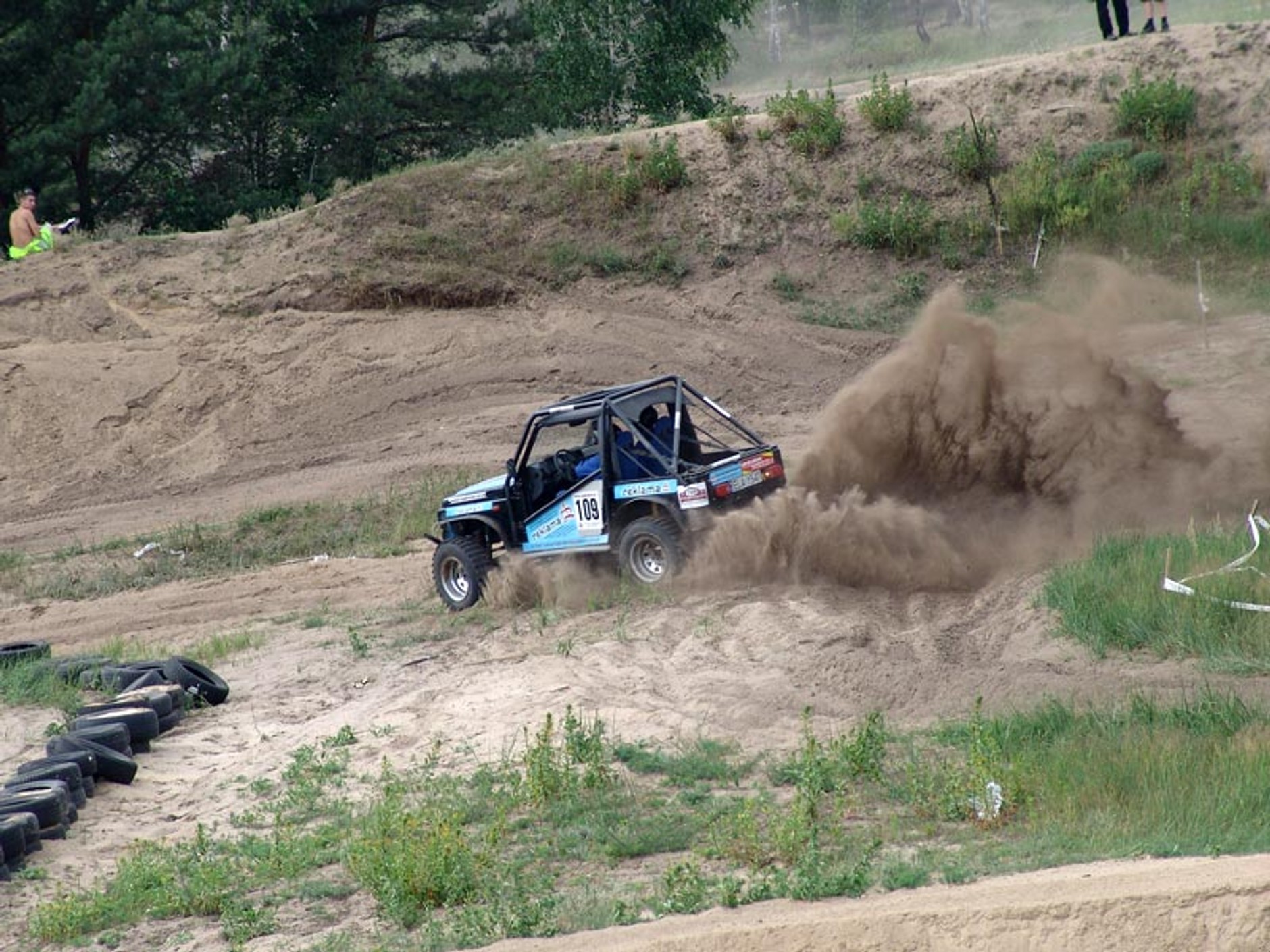 Polskie Safari 2007: w upale i piasku (fotogaleria)