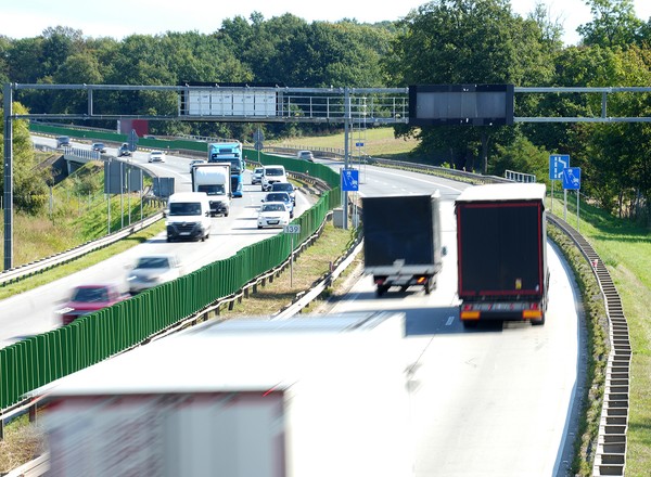 Drugi odcinkowy pomiar prędkości na autostradzie A4. Już został włączony