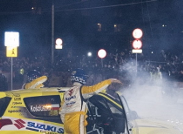 Rajd Barbórka 2009: pożegnanie Michała Kościuszko z Suzuki S1600