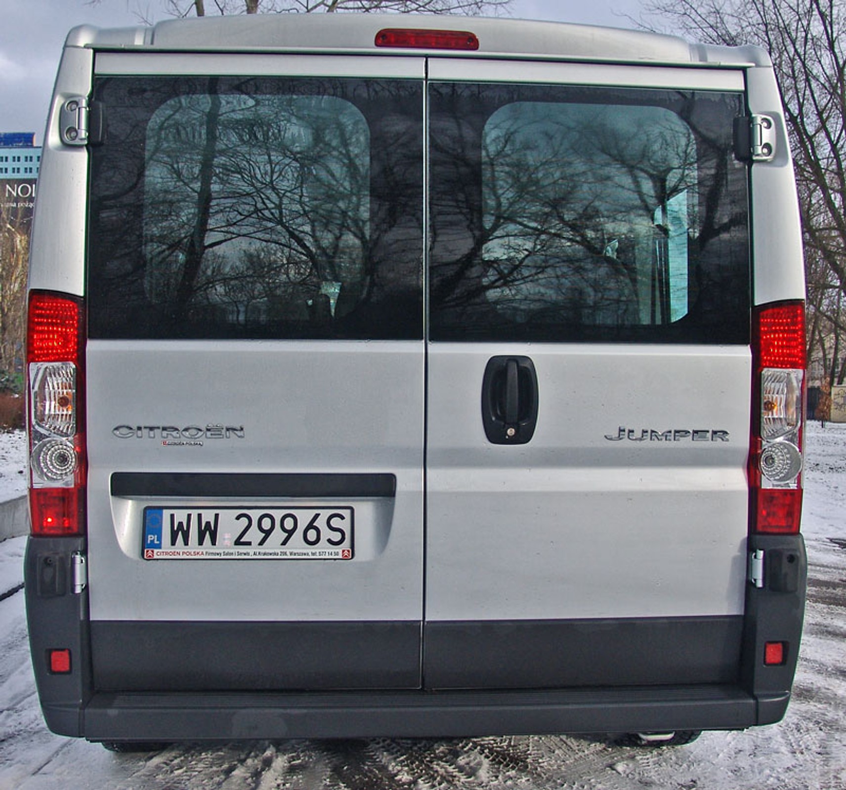 Citroën Jumper 2,2 HDi 120 Kombi: mały autobus i ciężarówka