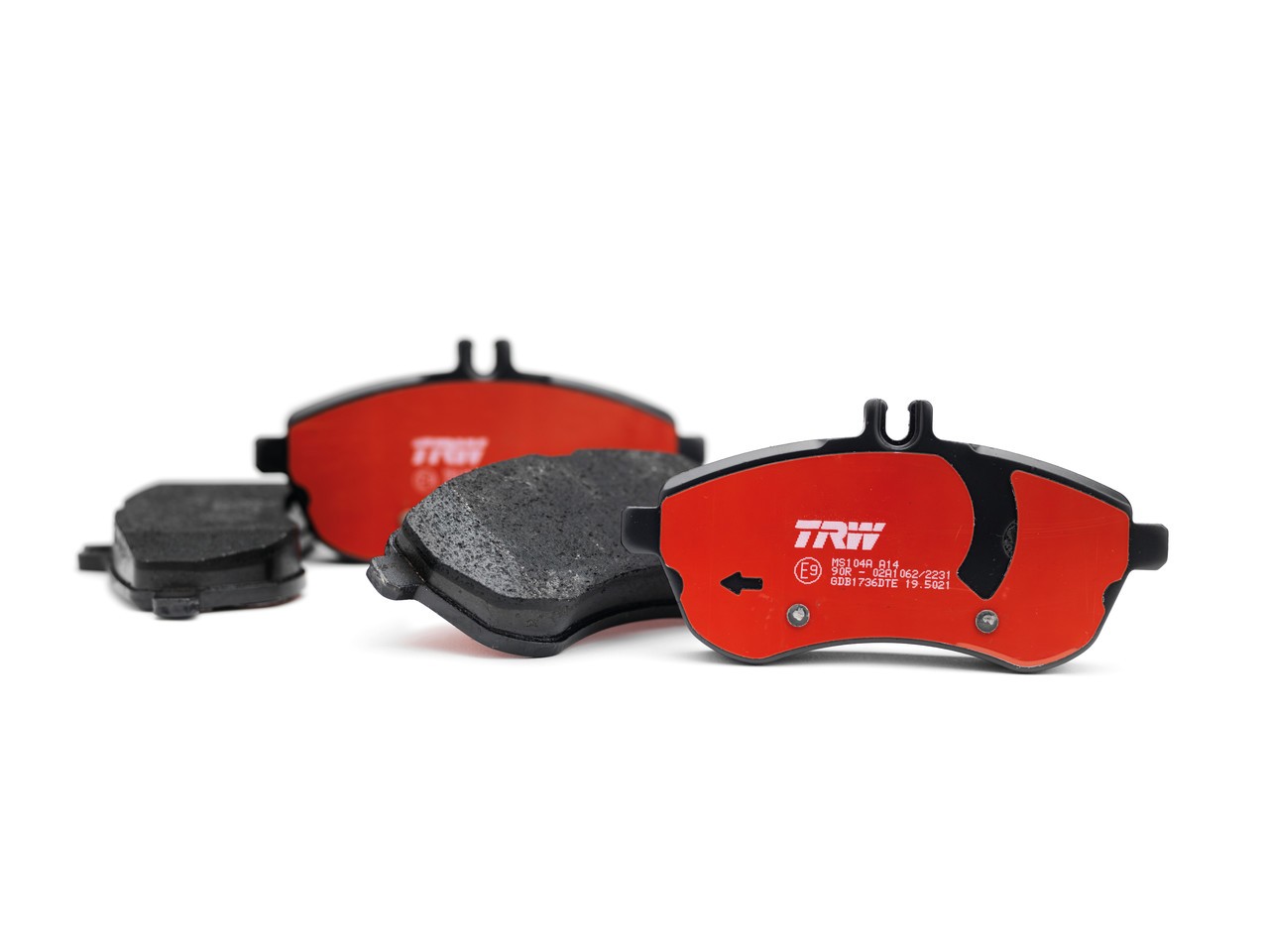 Niskopylące klocki TRW DTEC