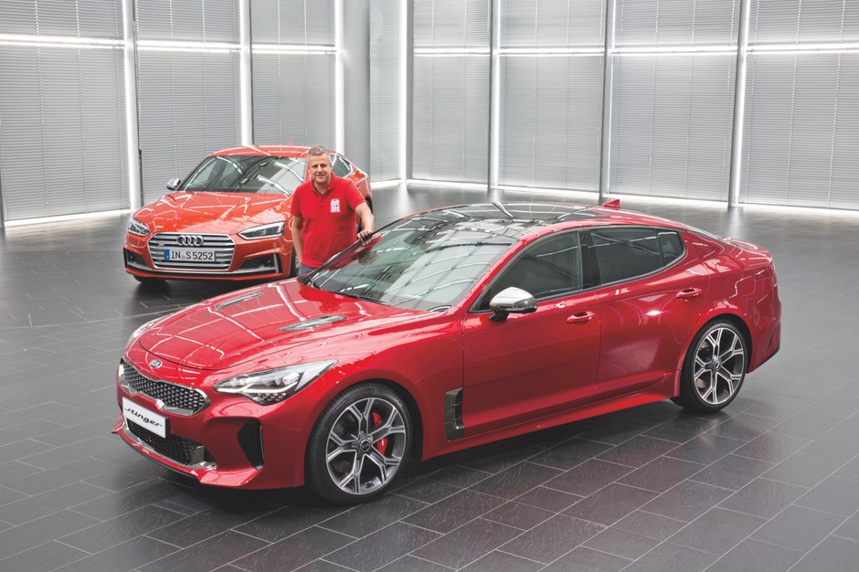 Kia Stinger i Audi S5 Sportback