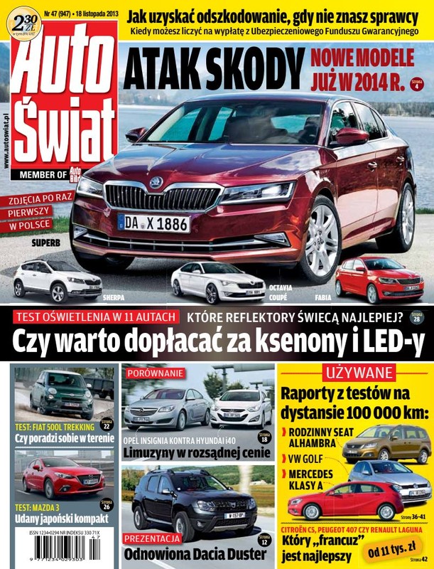 Auto Świat 47/2013 już w kioskach i na tabletach