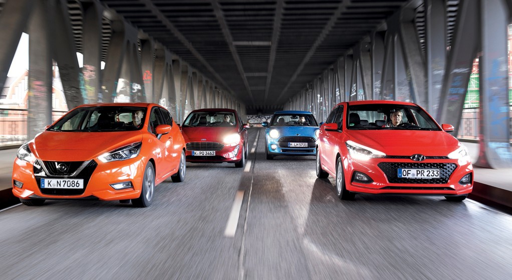 Porównanie: Ford Fiesta, Hyundai i20, Nissan Micra i Mini