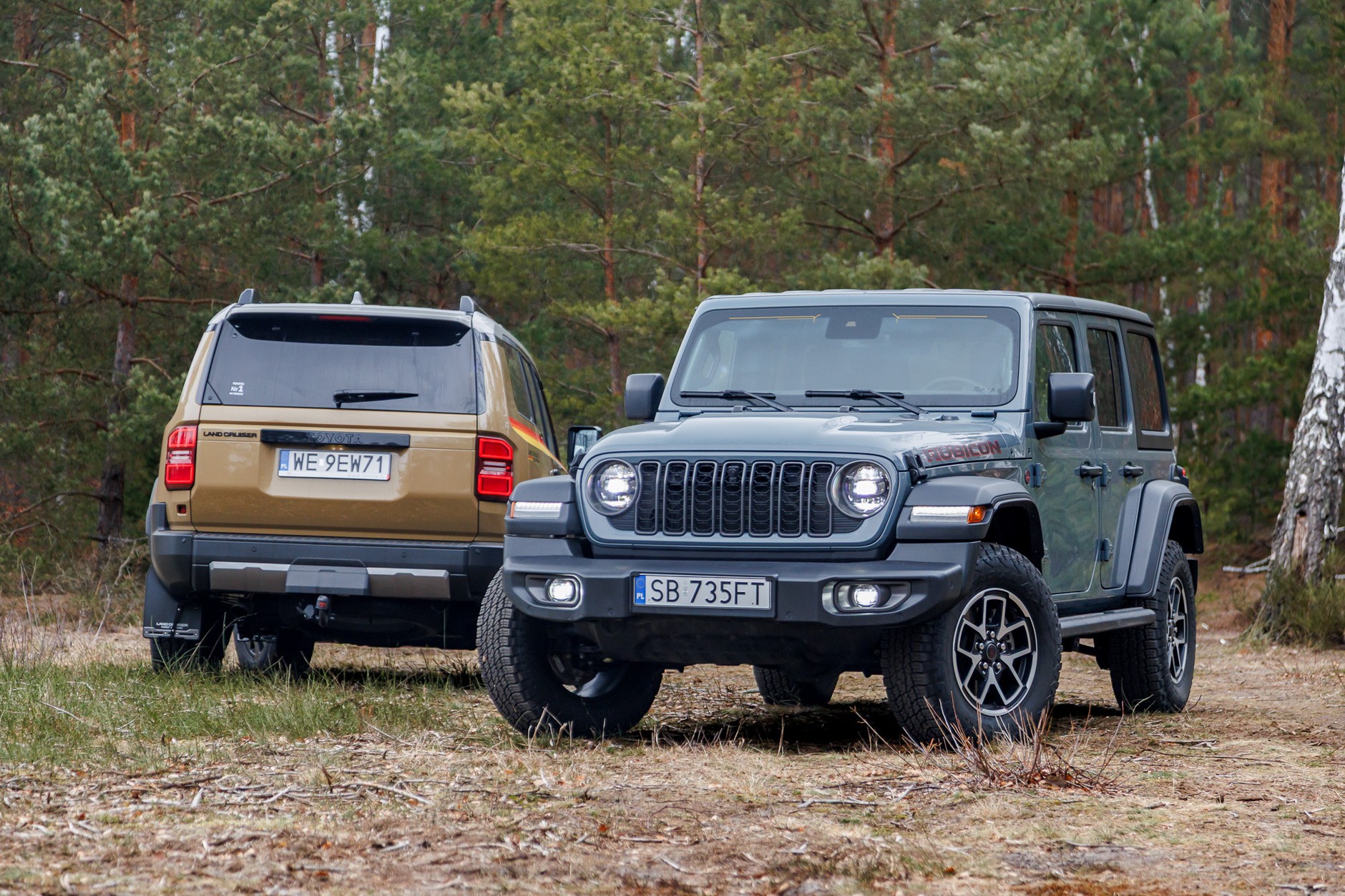 Jeep Wrangler vs Toyota Land Cruiser