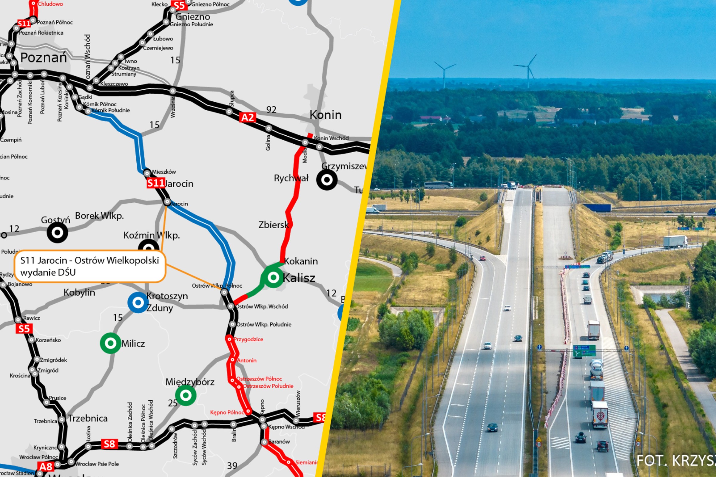 Na zachodzie rośnie nam nowa droga ekspresowa. Ważna decyzja dla 49 km S11