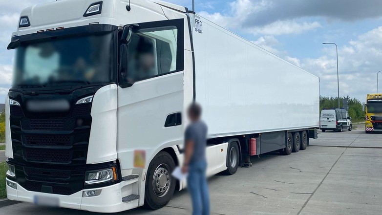 Inspektorzy ITD powstrzymali nielegalny ukraiński kabotaż