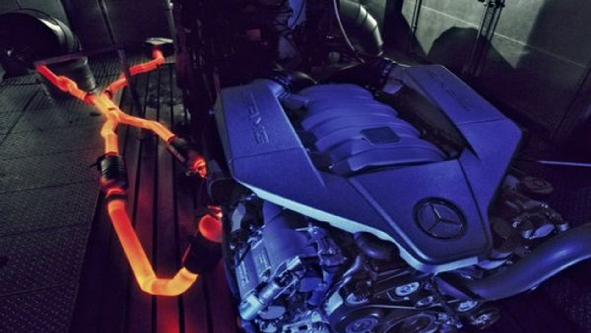 Silnik 6,3 V8 AMG