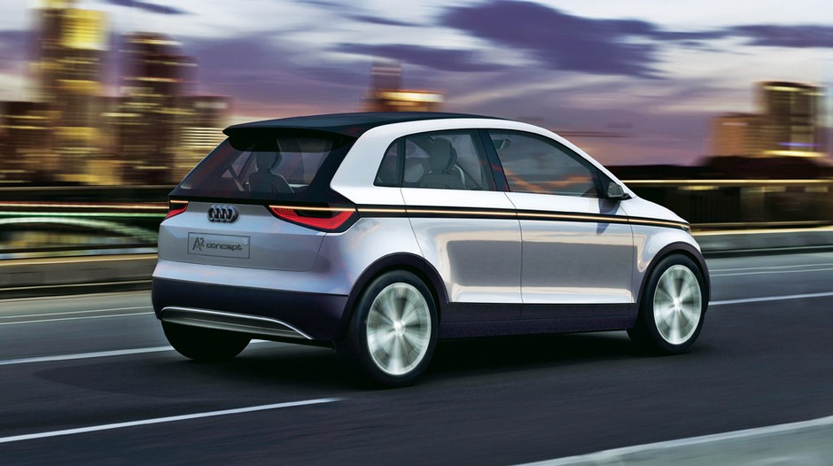 Audi A2 Concept: elektryczne w każdym calu
