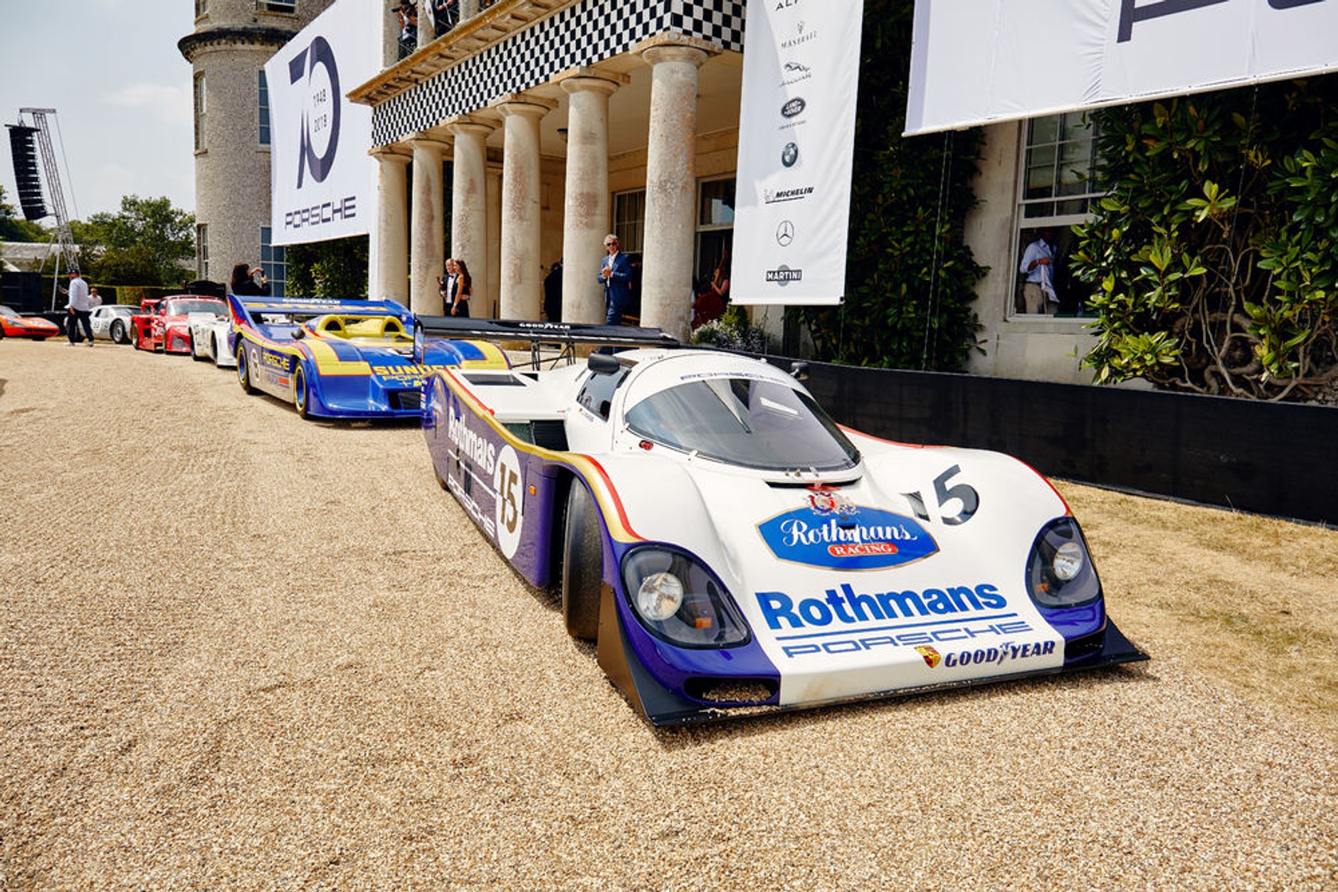 70 lat Porsche – parada w Goodwood