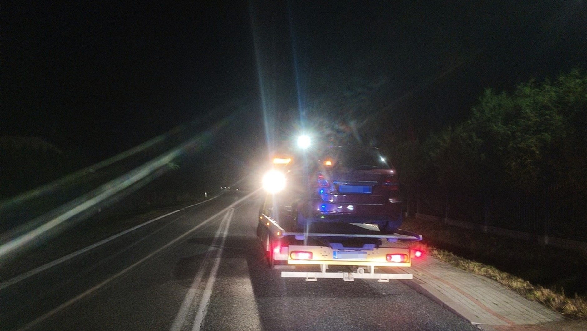 Policjanci z grupy Speed zatrzymali go za prędkość. Potem "wyszło" coś jeszcze