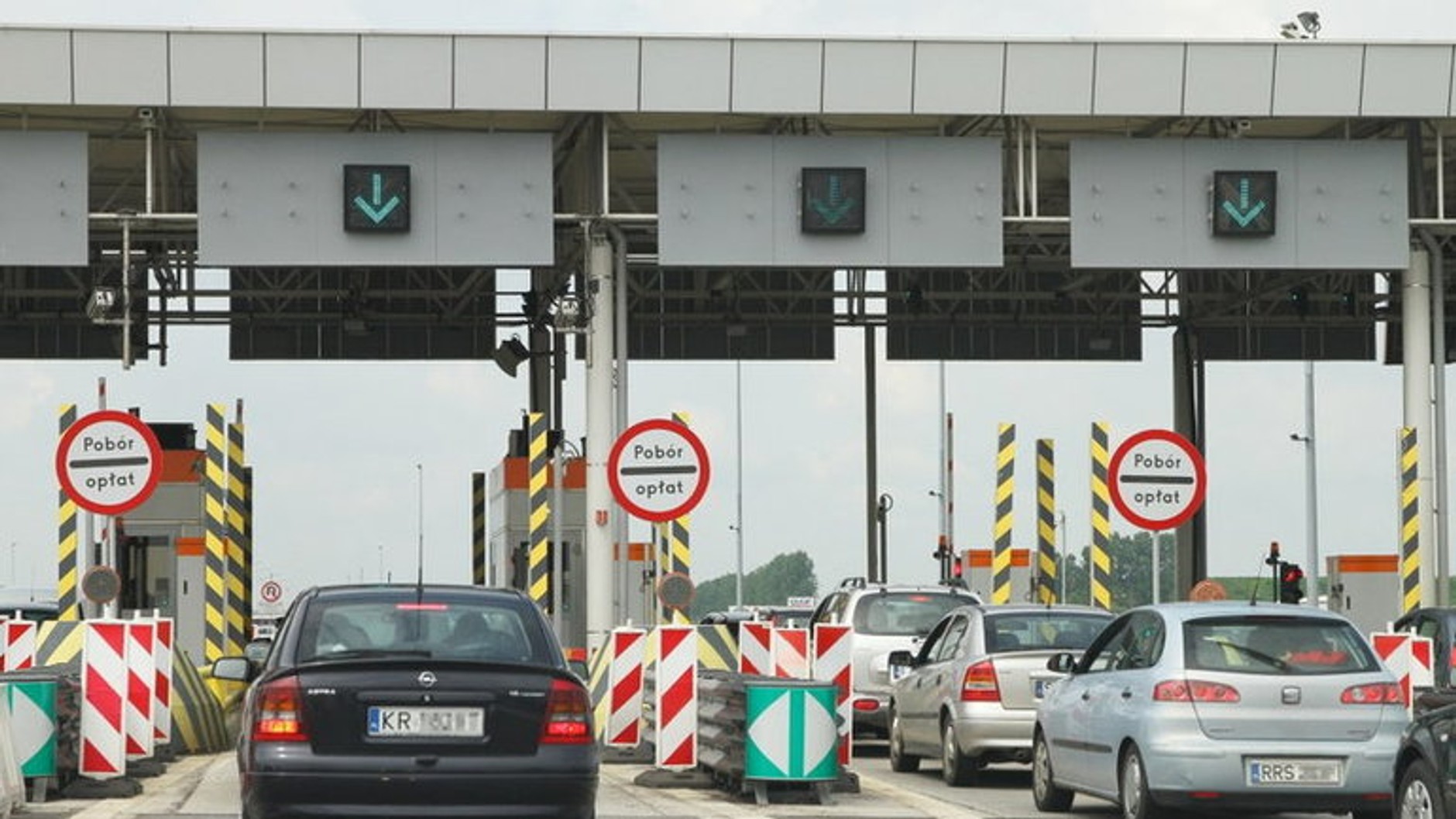 Autostrada A2 - punkt poboru opłat