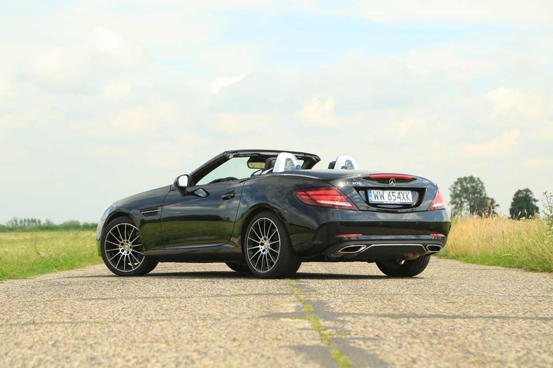 Mercedes SLK 20 lat później