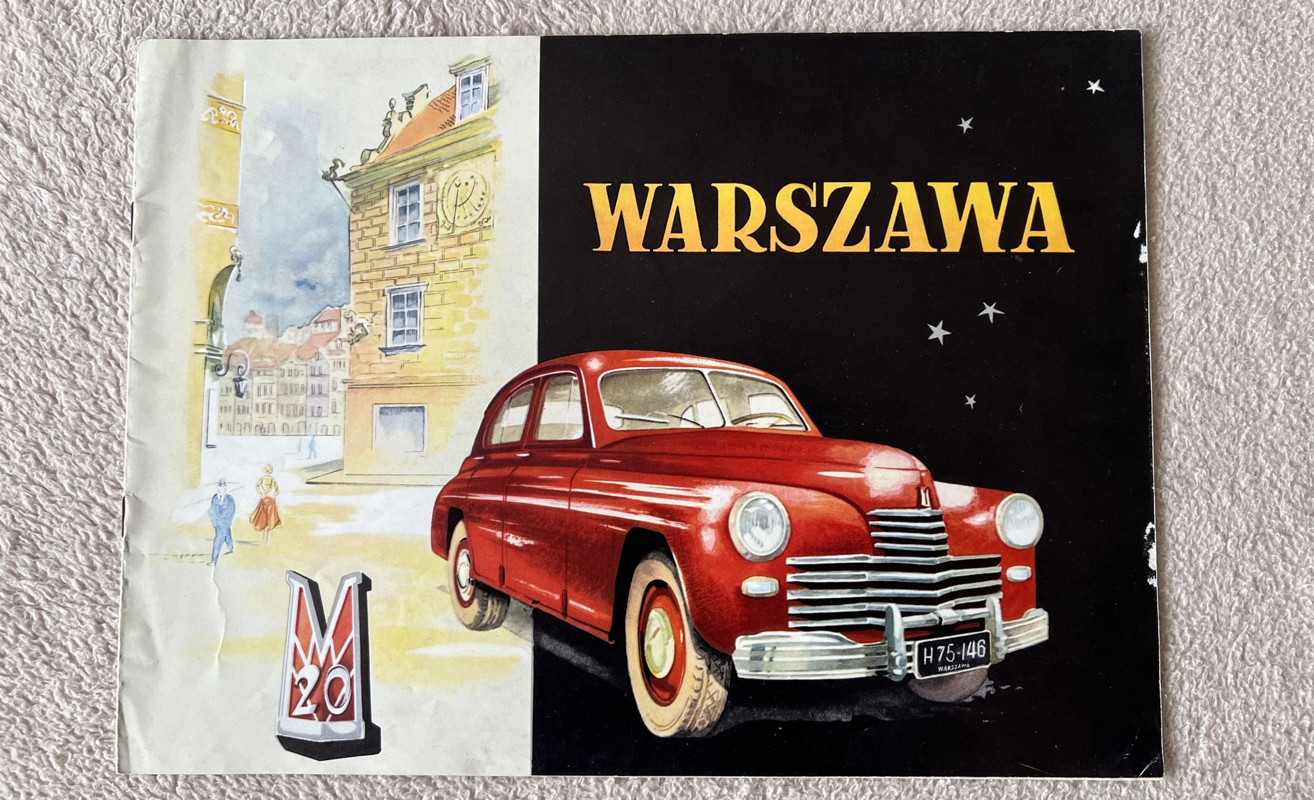 Prospekt FSO Warszawy M20