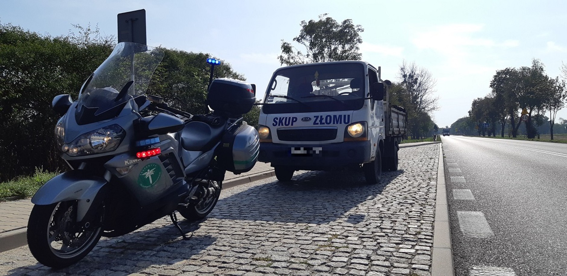 Złom na polskich drogach