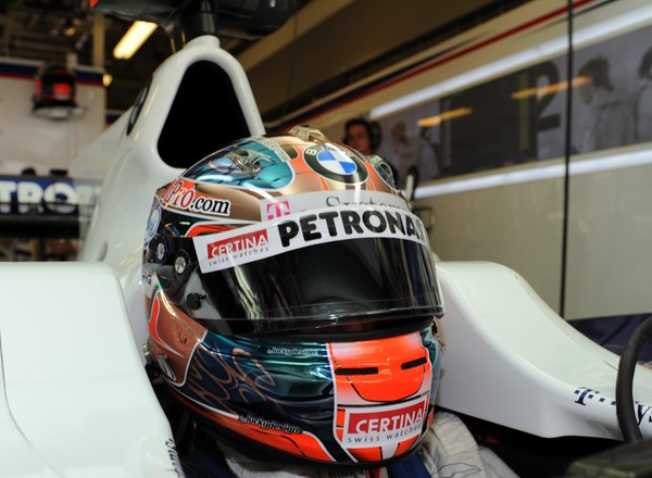 Robert Kubica ścigał się gokartem!