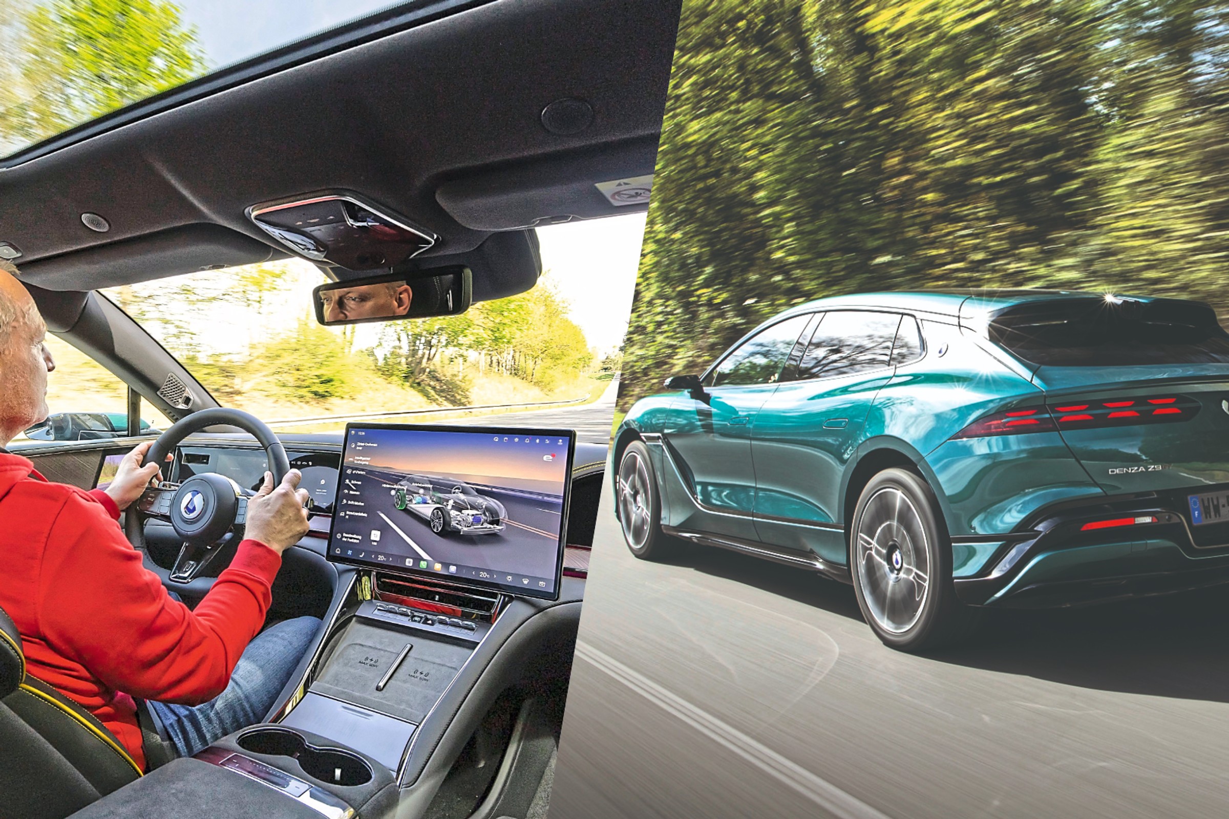 Jeździłem chińskim konkurentem Taycana. Denza Z9GT EV zapewnia wrażenia jak ze Star Treka