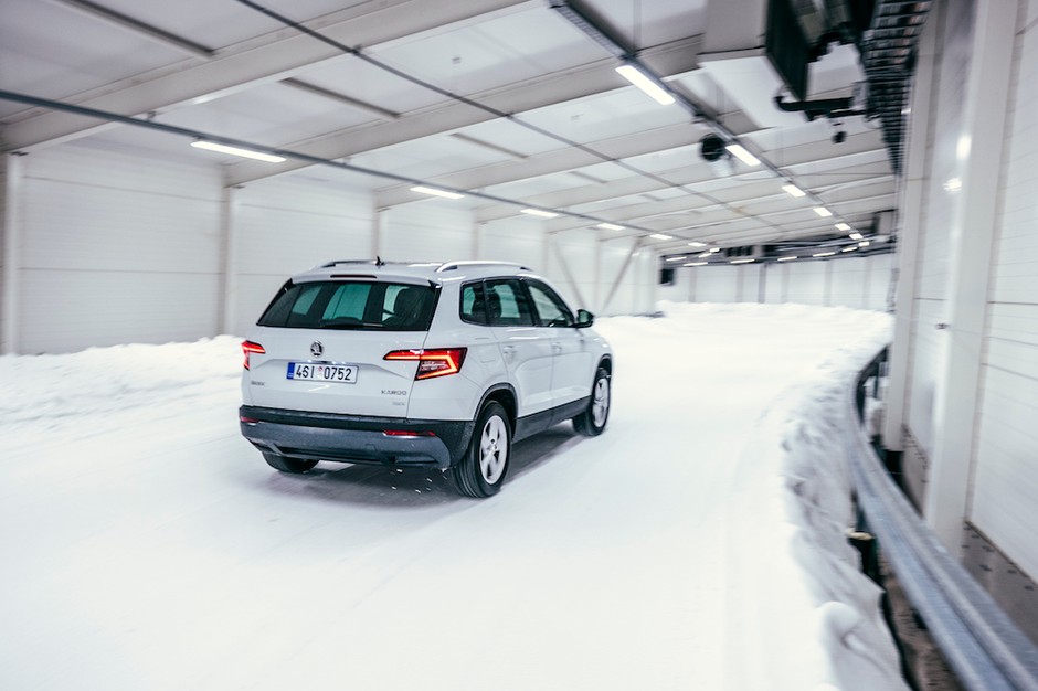 Skoda 4x4 – jazda na lodzie i śniegu
