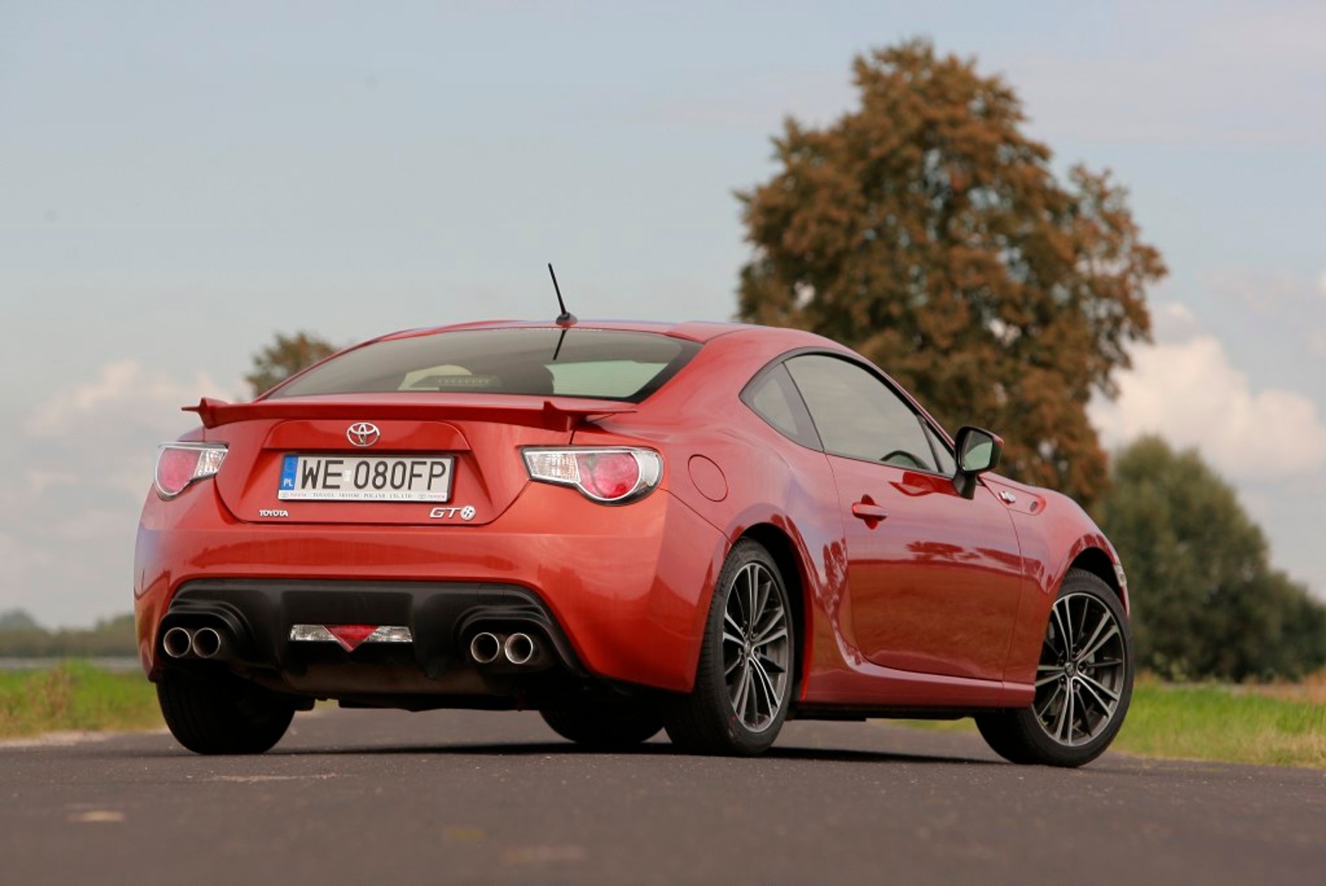 Toyota GT86, tył