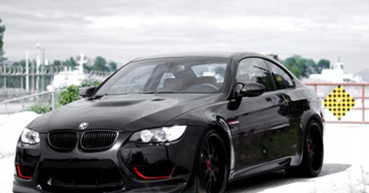 BMW M3 - Mroczne coupe od MW Design