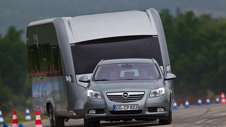 Jazda z przyczepą nie jest trudna