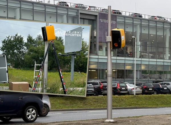 Najgłośniejszy fotoradar w Polsce wrócił na maszt. GITD prowadzi testy po naprawie