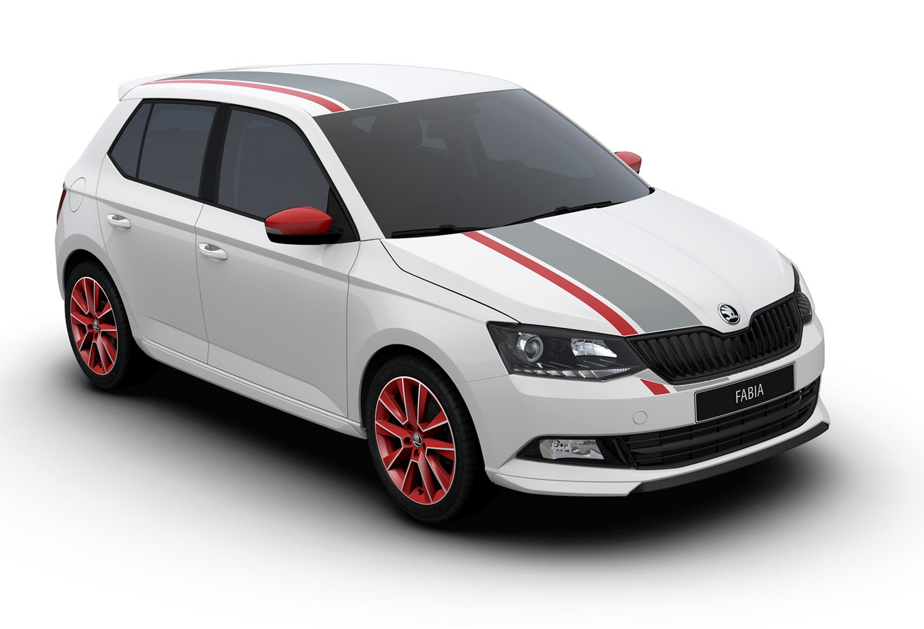Skoda Fabia Red&Grey Plus
