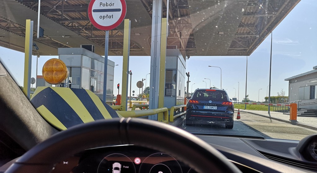 Pobór opłat na autostradzie