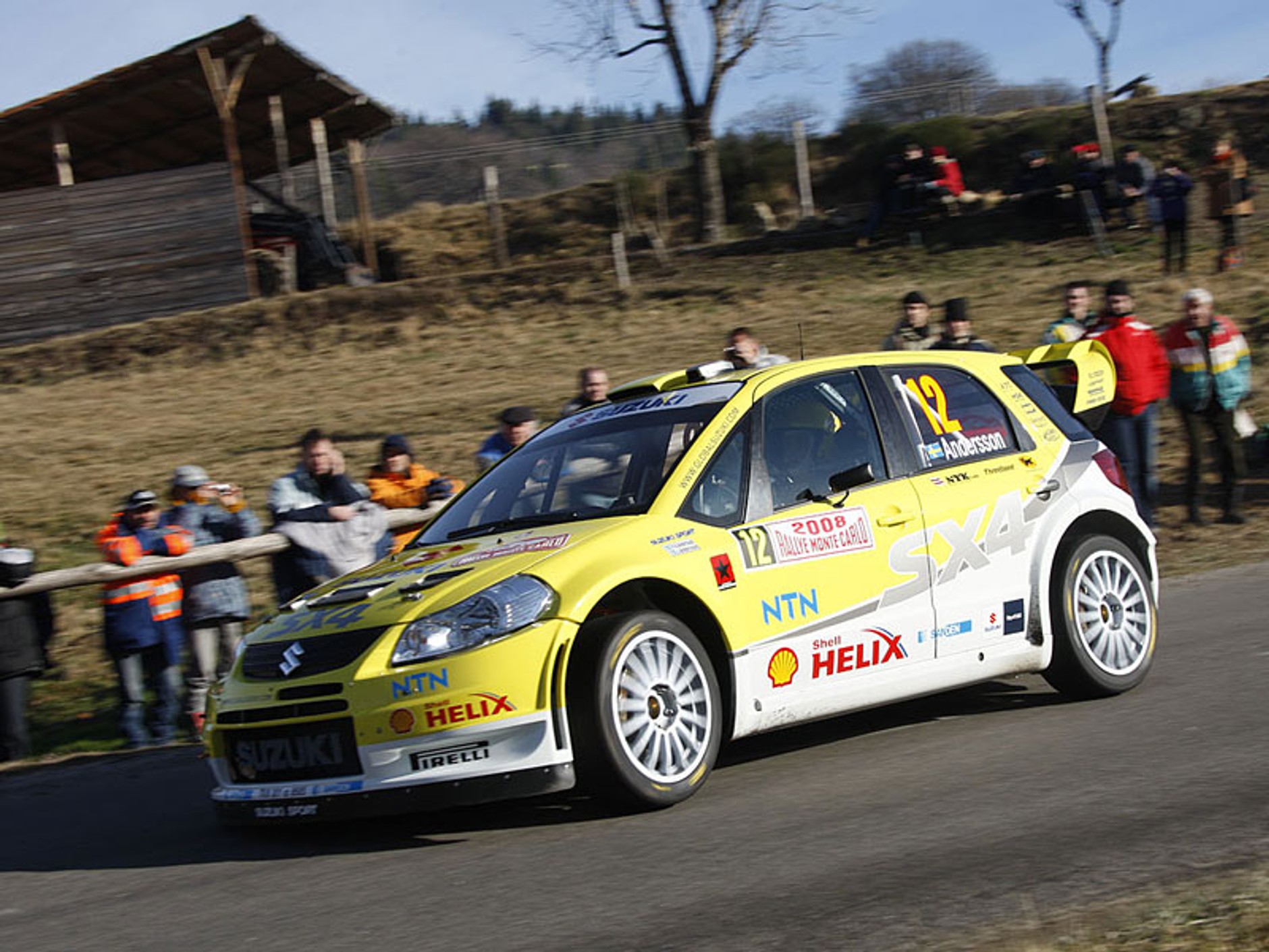 Rajd Monte Carlo 2008: pechowy Sordo, spokojny Hirvonen (relacja z trzeciego etapu)