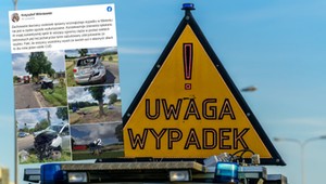 Rozpędzona ciężarówka sunęła wprost na niego. "Dwie sekundy przed własną śmiercią" [WIDEO]