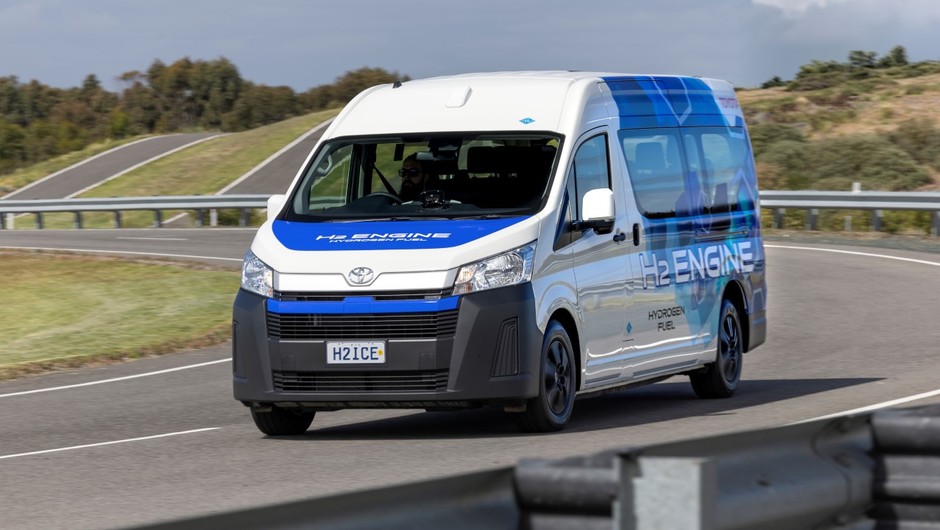 Wodorowa Toyota Hiace opracowana w Australii