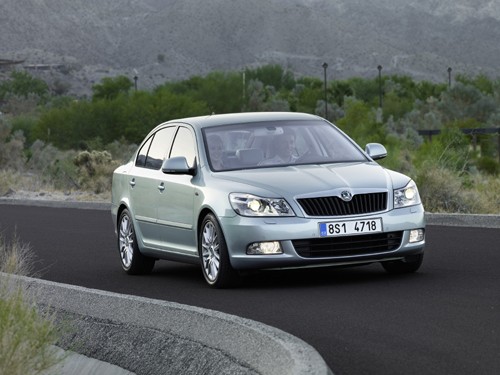 Skoda Octavia II 1.8 TSI - Zmiany widoczne są już na zewnątrz