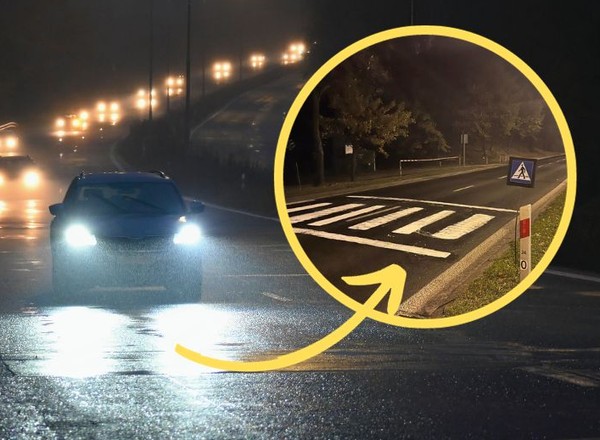 Nie czekali na oficjalną decyzję. Namalowali przejście dla pieszych na DK14