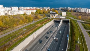 Tunel POW już od roku. Przejechało nim 23 mln pojazdów