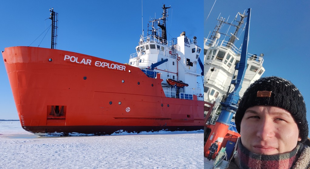 Wyprawa lodołamaczem po Morzu Bałtyckim