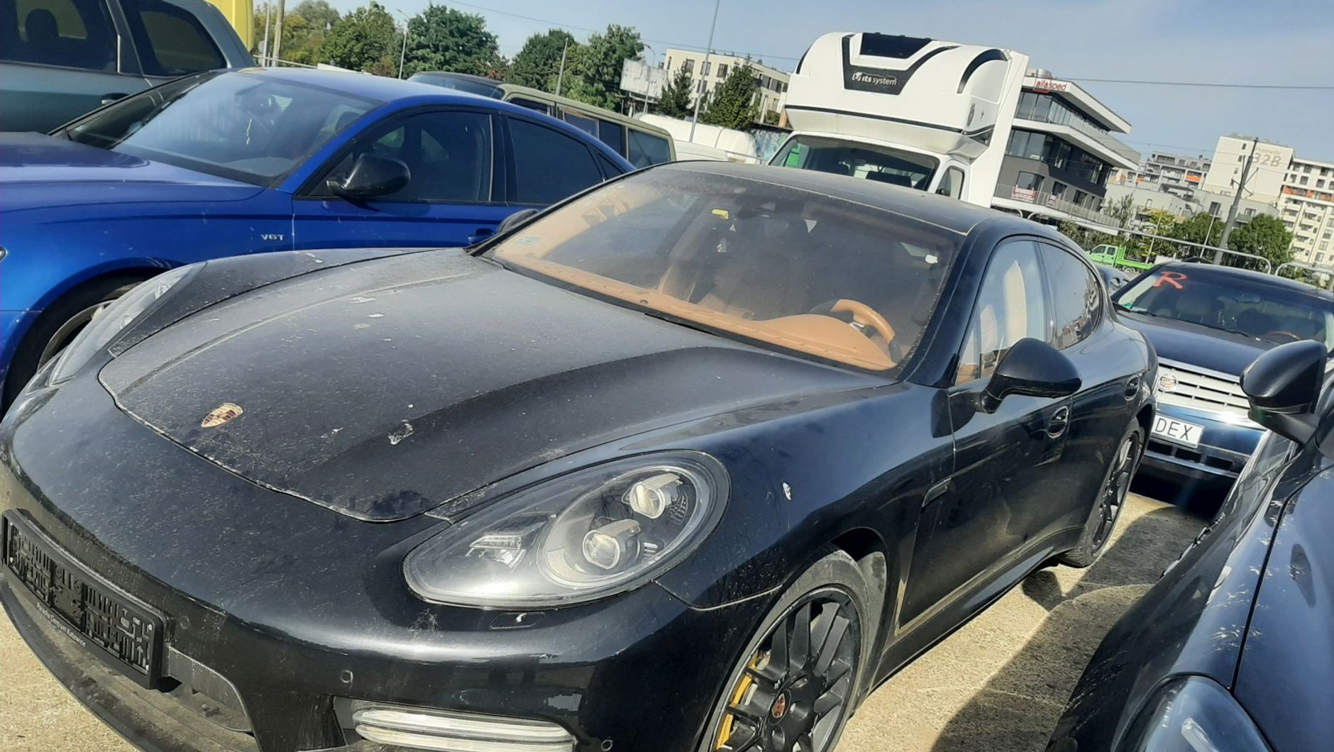 Porsche Panamera wystawione na licytację przez małopolską skarbówkę