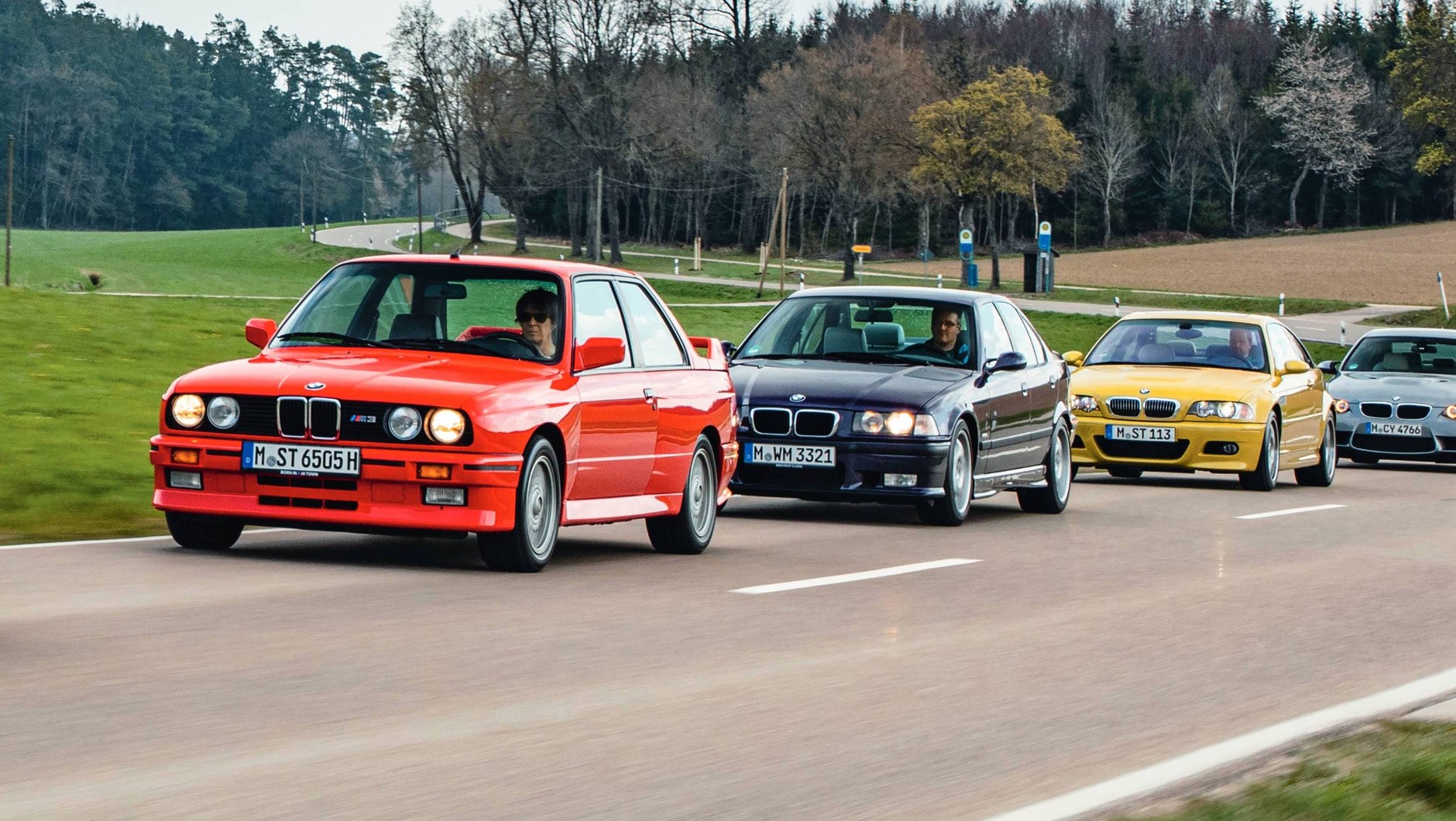 Trzy generacje M3