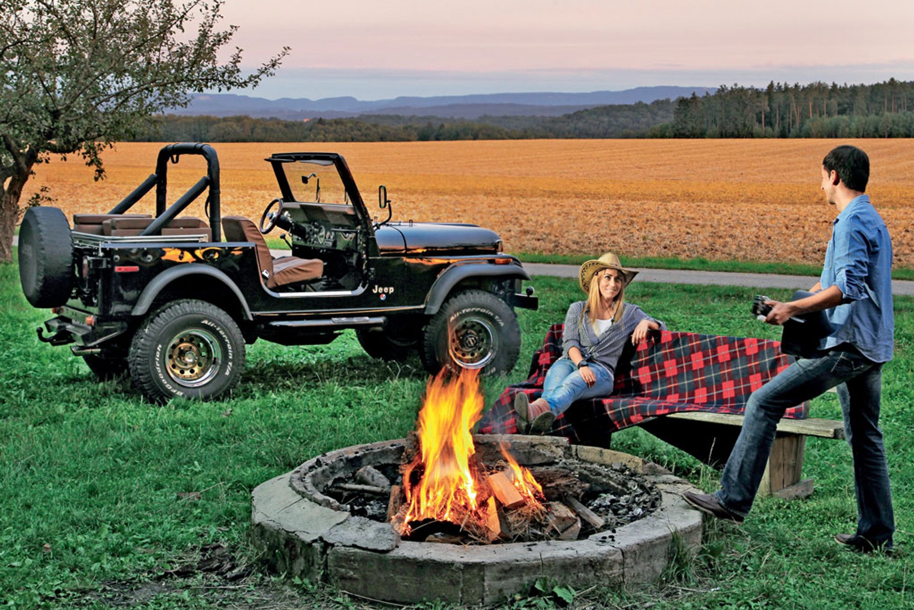 Jeep CJ-7 - wolny jak ptak