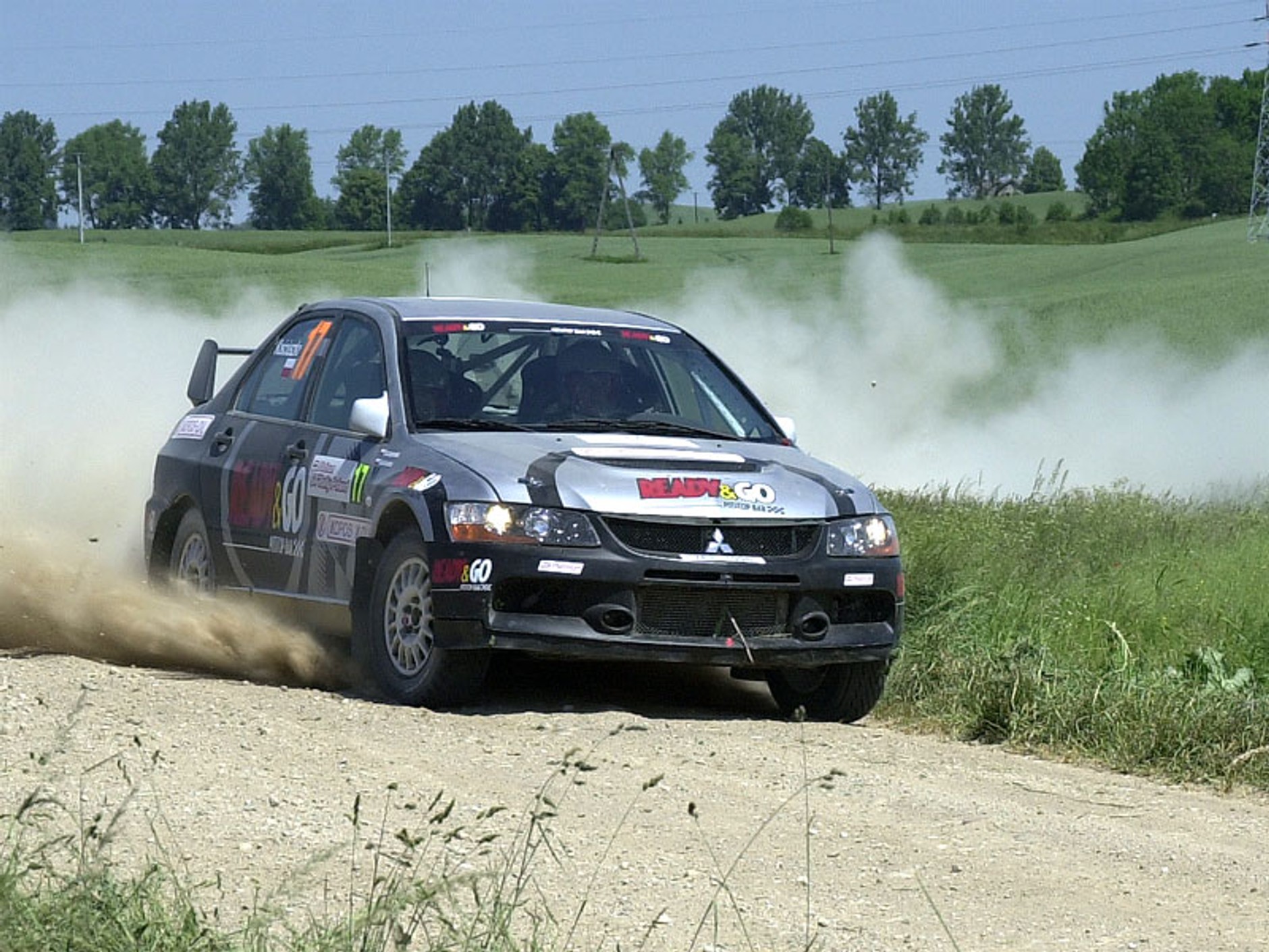 Rajd Polski 2007: wypadek Dudy, kurz i emocje (fotogaleria)