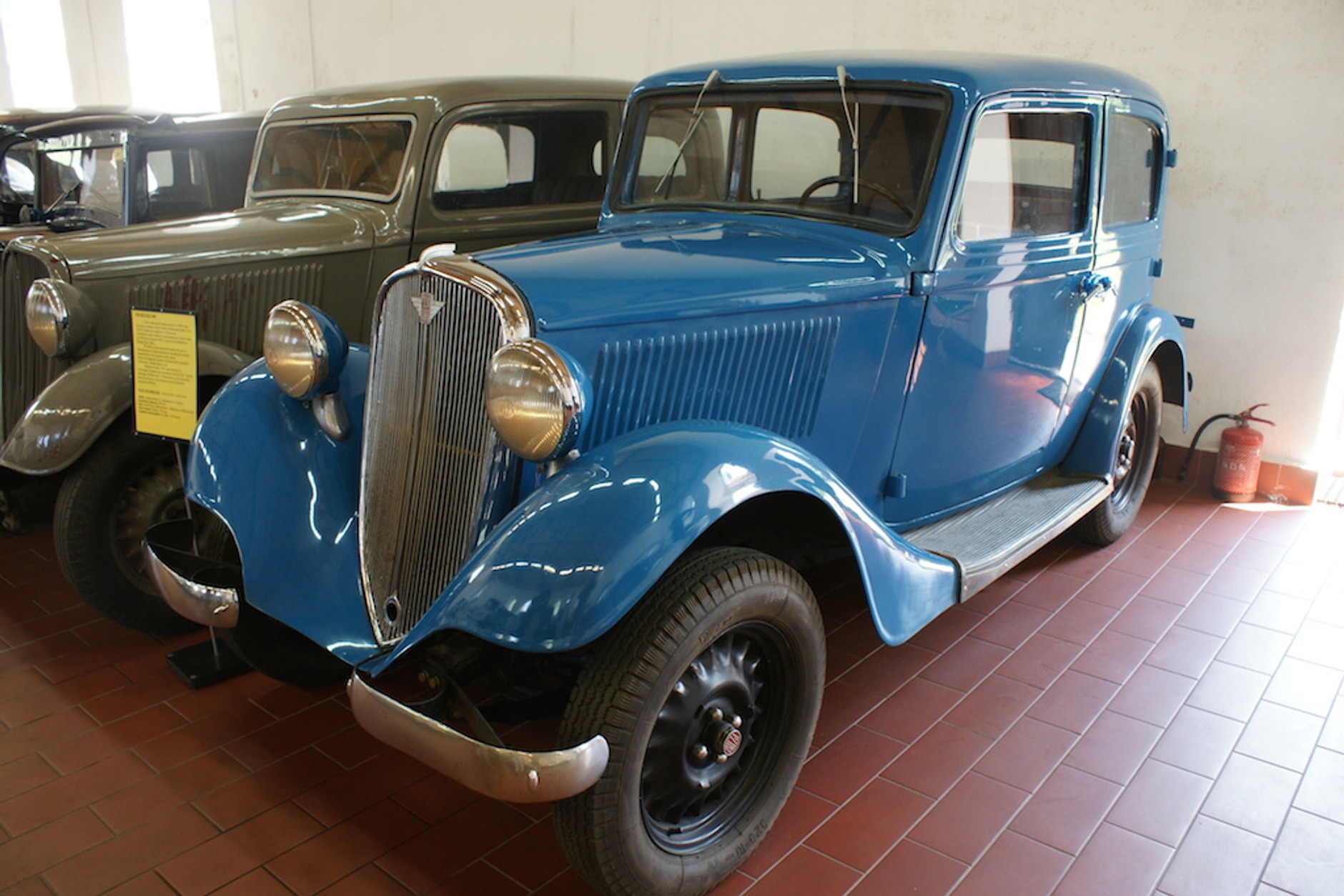 Oldtimery w starej hucie