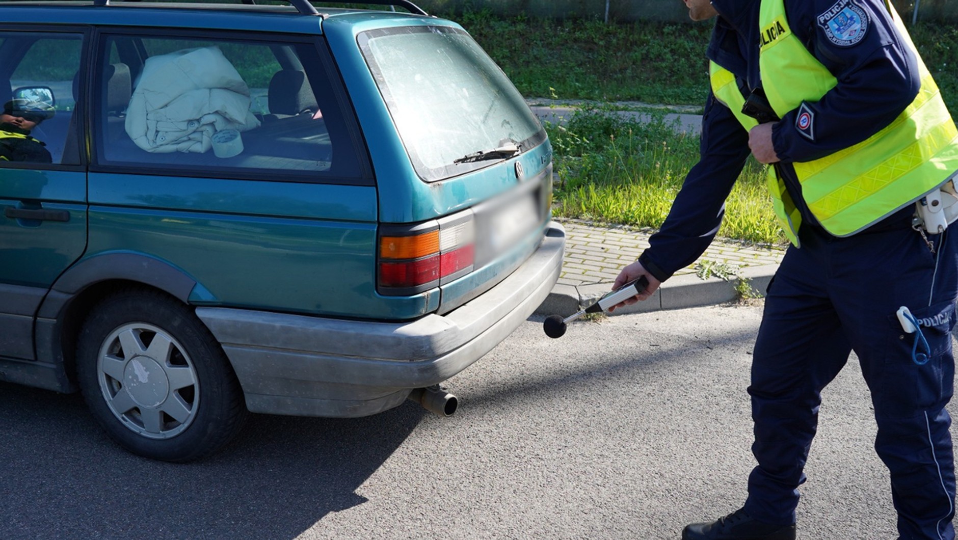 Akcja "Cisza na drodze. Policjanci i inspektorzy ITD dawali mandaty za hałas