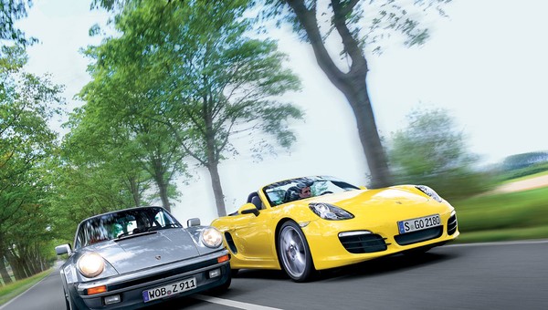 Porsche Boxster kontra 911 Turbo z 1980 r.: bokserska refleksja