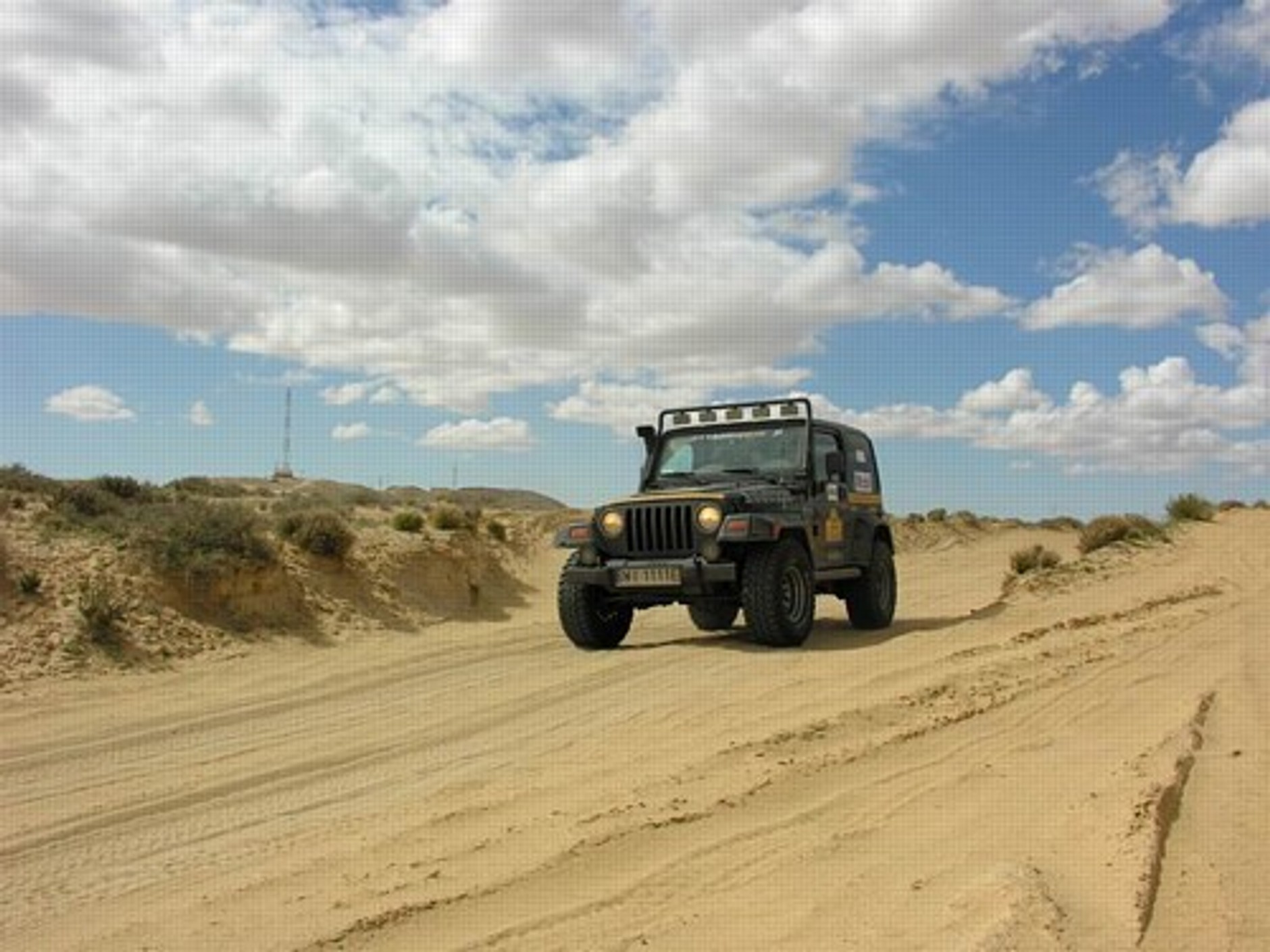 Mistrz 4x4 na piaskach Sahary