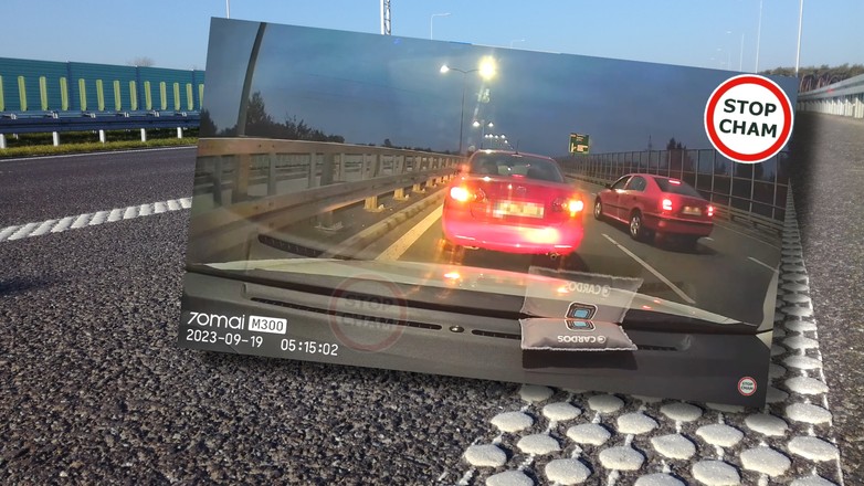 Dwóch kierowców próbuje dać nauczkę nagrywającemu