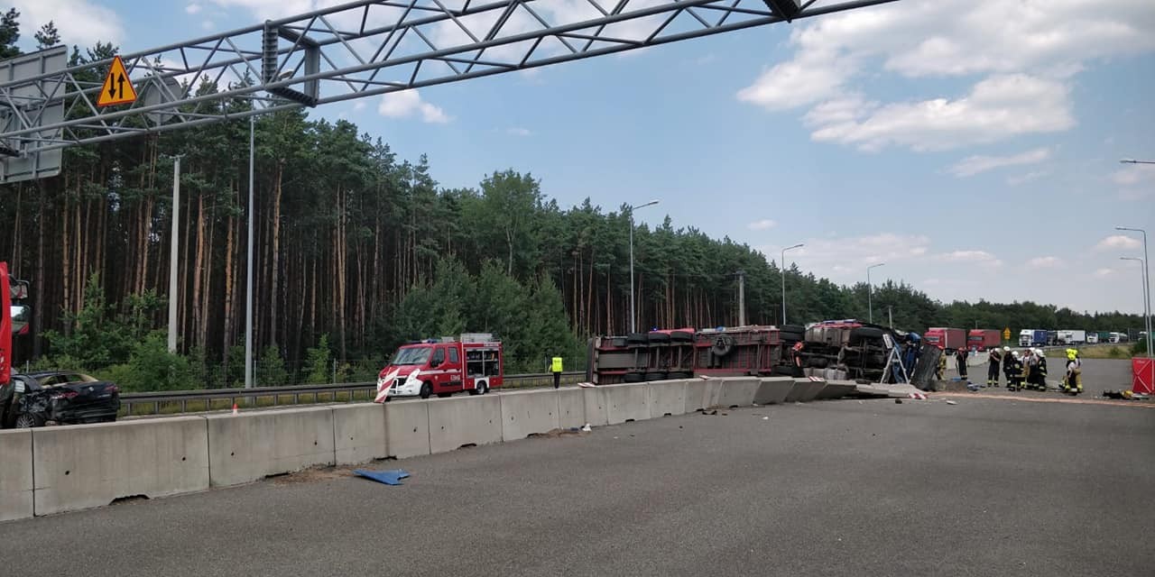 Wypadek na S1