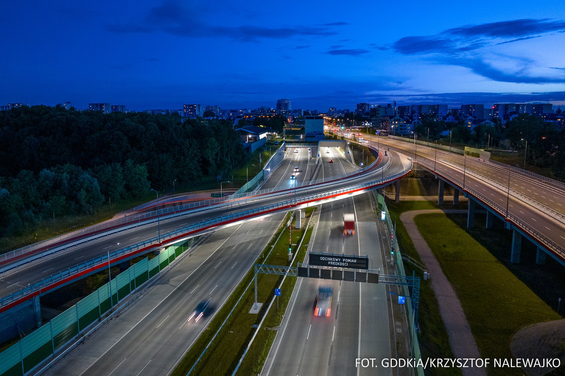 S2 POW, odcinek z tunelem na Ursynowie