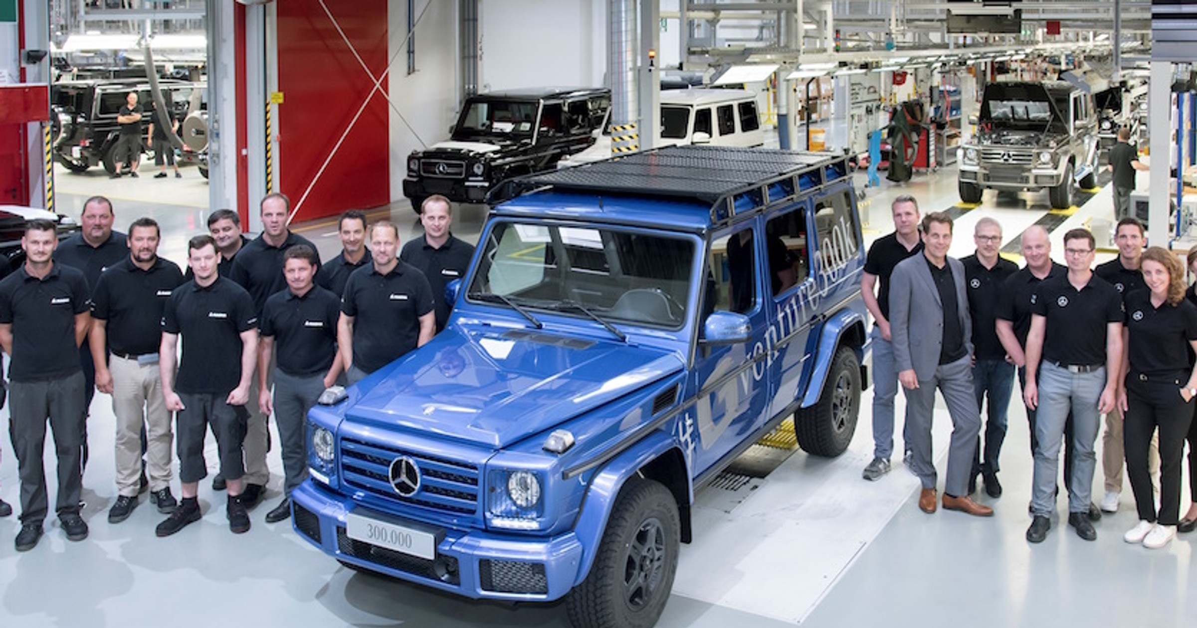 Mercedes klasa G: 300 tys. egz. z Grazu