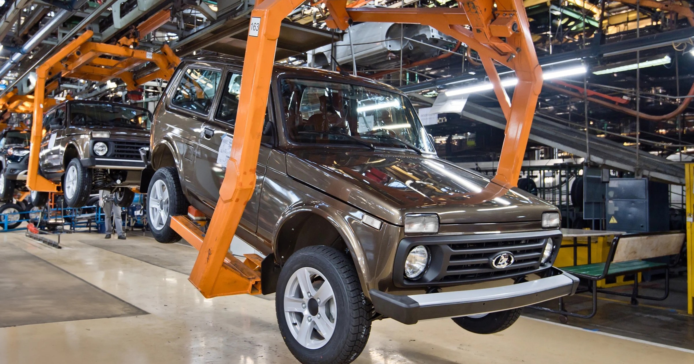 Fabryka łady w Rosji. Linia produkcyjna modelu Niva