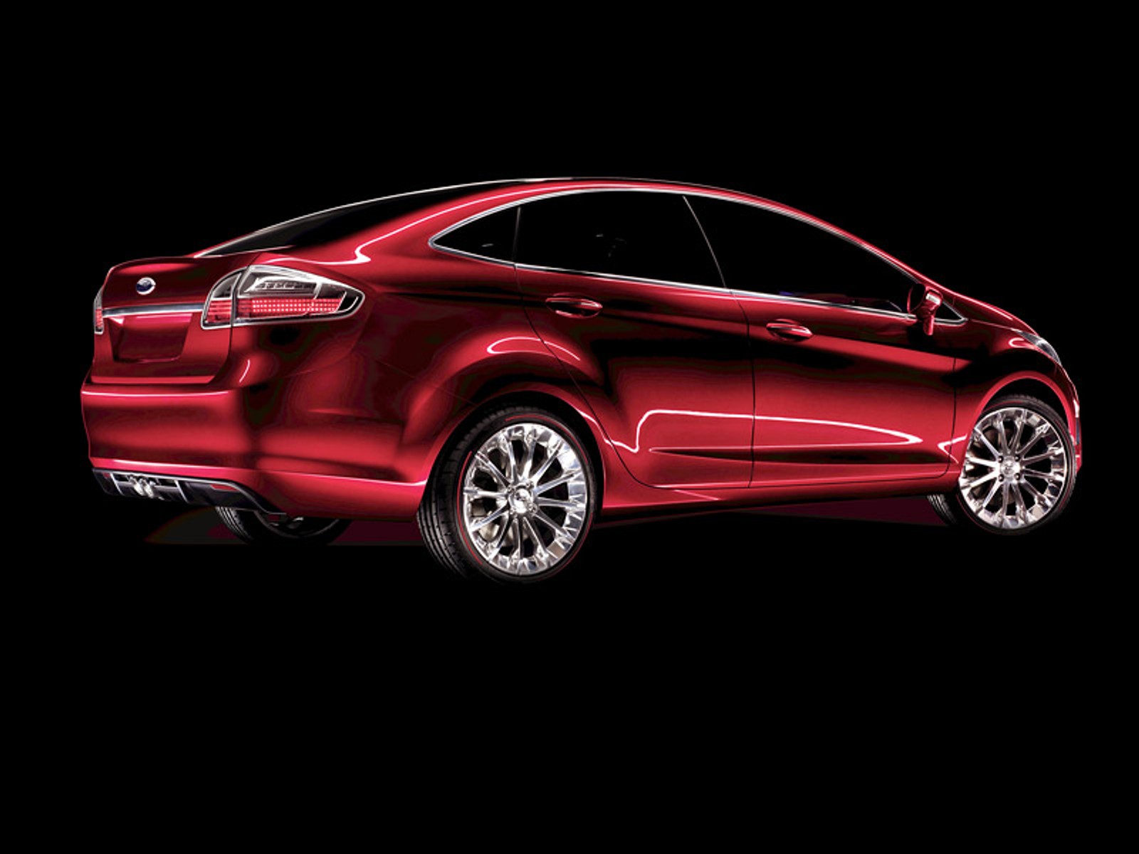 Detroit 2008: Ford Verve Sedan – Mondeo junior